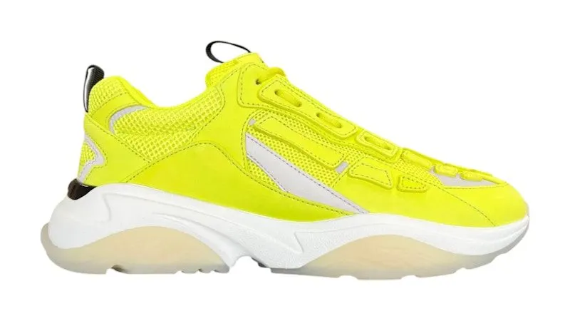 Amiri Bone Runner Reflective White Neon Yellow | PF22MFS001-781