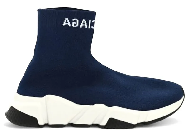 Balenciaga Speed Trainer Navy Blue | 549823 W1P20 4282