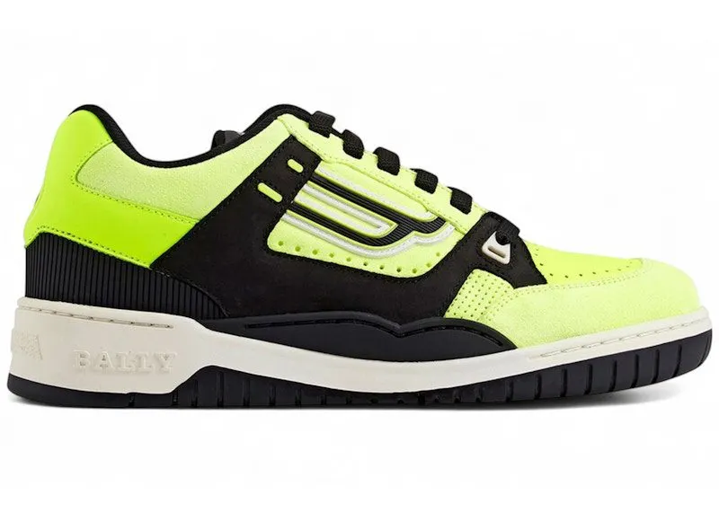 Bally Kuba Sneaker Neon Yellow Black | 6228515