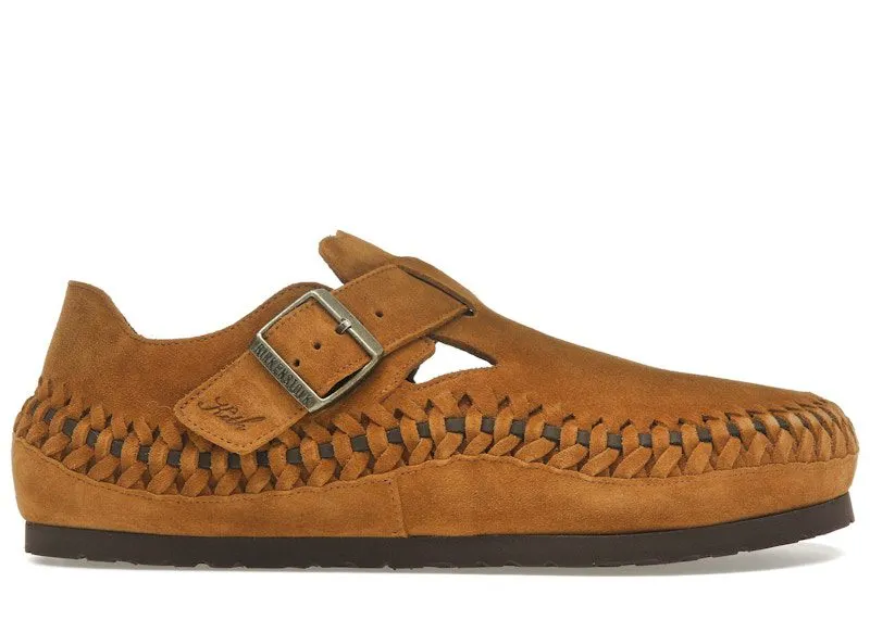Birkenstock London Braided Shearling Kith Mink “Mink / Mocca” | 1029977
