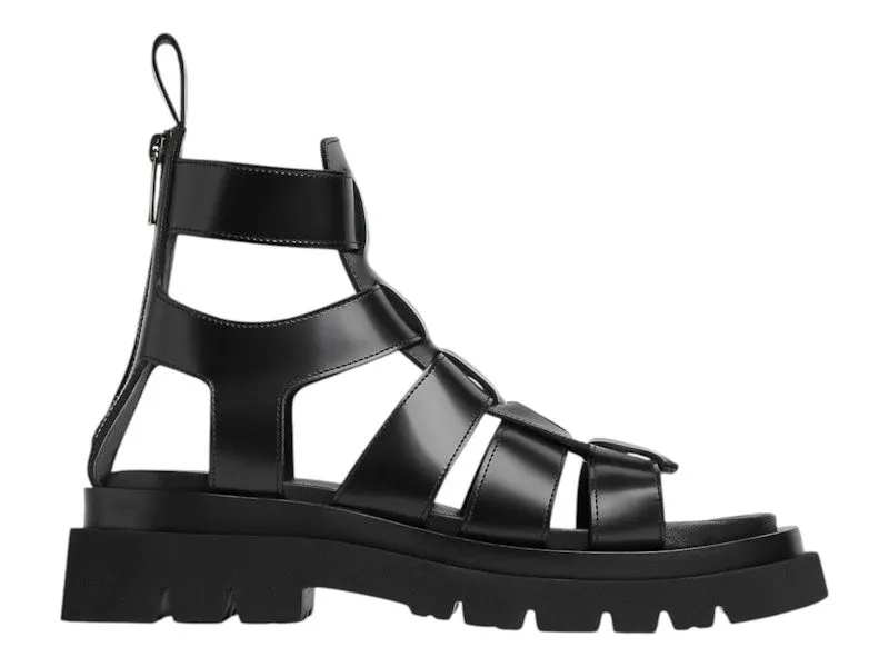 Bottega Veneta Pelle Sandal Black | 764581 V3NS0 1000
