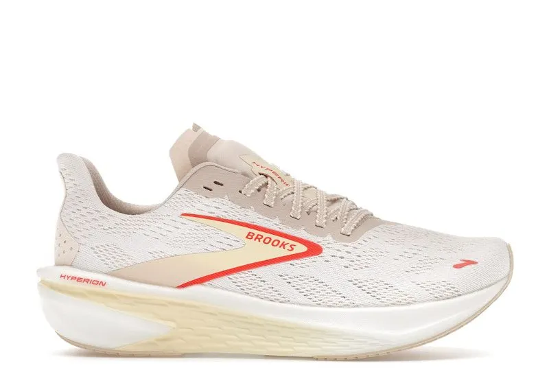 Brooks Hyperion 2 White Peach Coral | 120421-1B-173