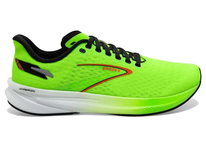 Brooks Hyperion Green Gecko Red Orange White | 110407-1D-308