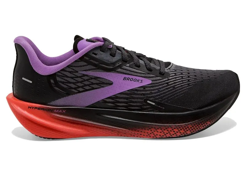 Brooks Hyperion Max Black Fiesta Bellflower | 120377-1B-089