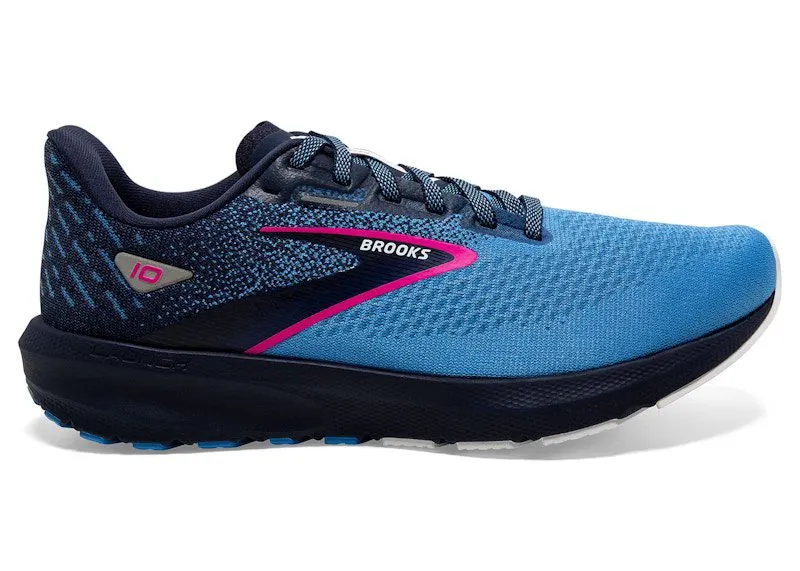 Brooks Launch 10 Peacoat Marina Blue Pink Glo | 120398-1B-441