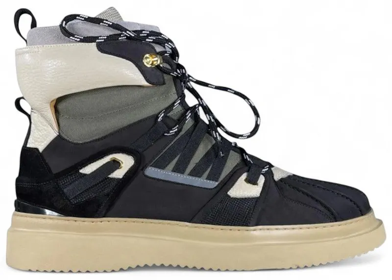 Buscemi Duck Boot Black Trio Grey | 420SM021TL07KA-0018