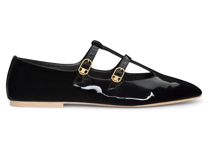 Celine Les Ballerines Celine Babies Black Patent | 354684582C.38NO