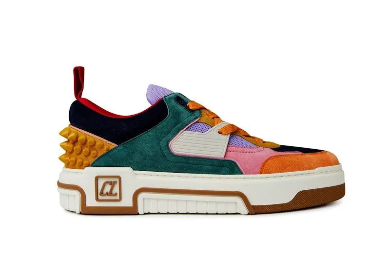 Christian Louboutin Astroloubi Flat Multicolor “Multi Foam / Navy” | 3230911 5631