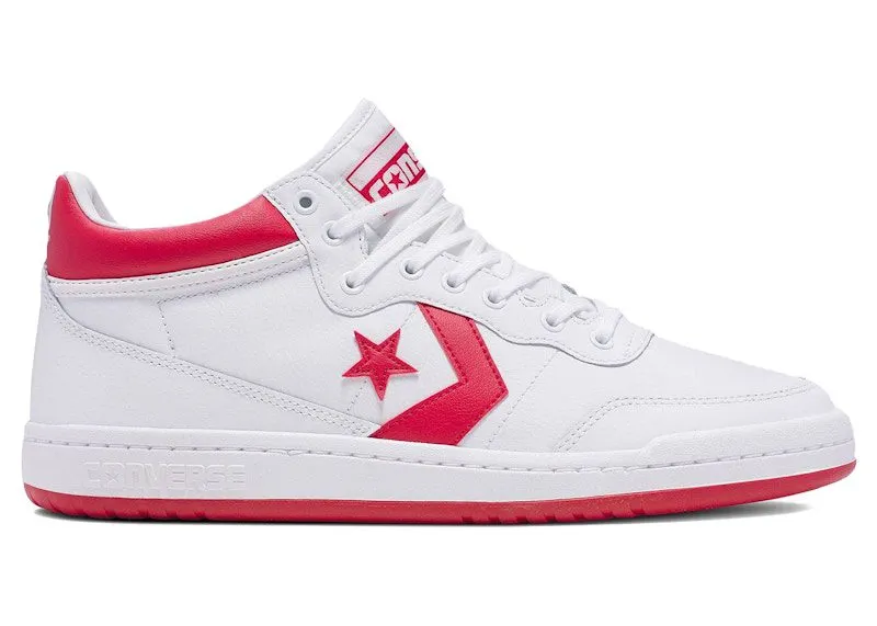 Converse Fastbreak Pro Mid White Enamel Red “White / Enamel Red / White” | A10200C