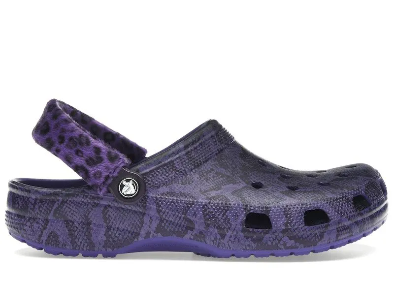 Crocs Classic Clog Stray Rats Ultraviolet Snakeskin | 211083-506