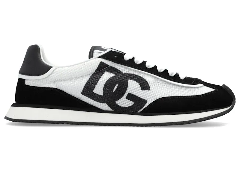 Dolce & Gabbana DG Cushion Sneaker White Black | CS2288 A5355 8I050