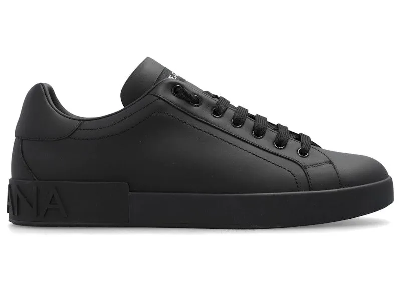 Dolce & Gabbana Portofino Sneakers Black | CS1772 A1065 80999