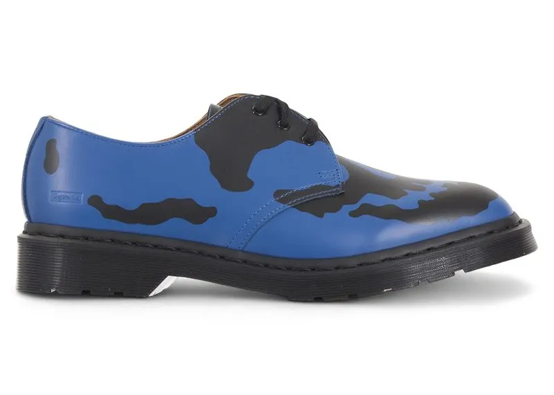 Dr. Martens 1461 3-Eye Shoe Supreme Skull Blue Black | 42936400