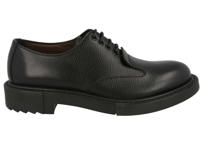 Ferragamo Lux Monsieur Derby Shoes Black (2E Wide Width) | 020789-753875-2E