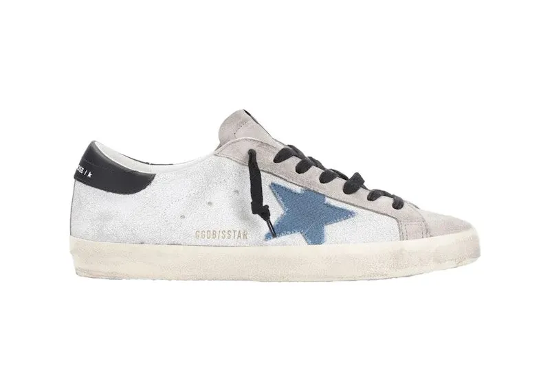 Golden Goose Super-Star White Blue Black | GMF00101.F006228.82723