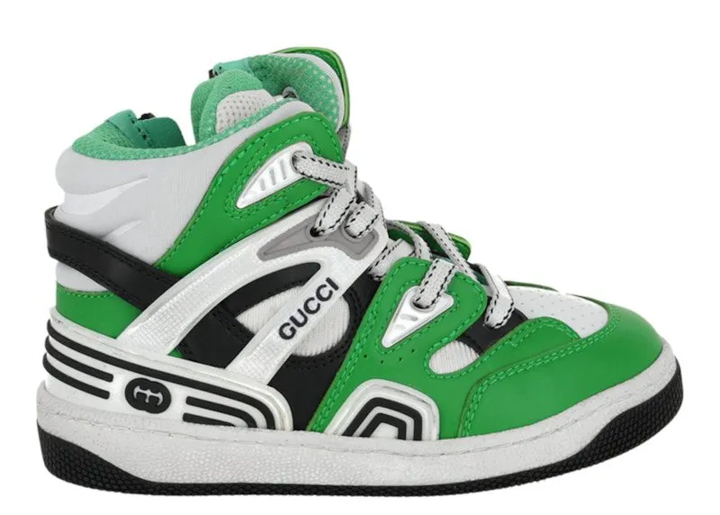 Gucci Basket Green Demetra “White / Black / Green” | 715007-2SH90-3760