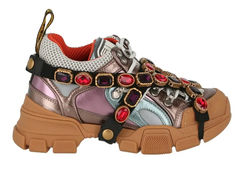 Gucci Flashtrek Crystal Metalic “Multicolor” | 537133 DOR60 8266