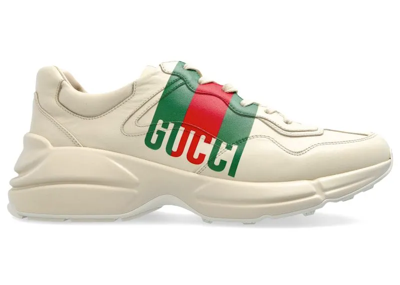 Gucci Rhyton Gucci Web Ivory | 816179 UPG00 9522