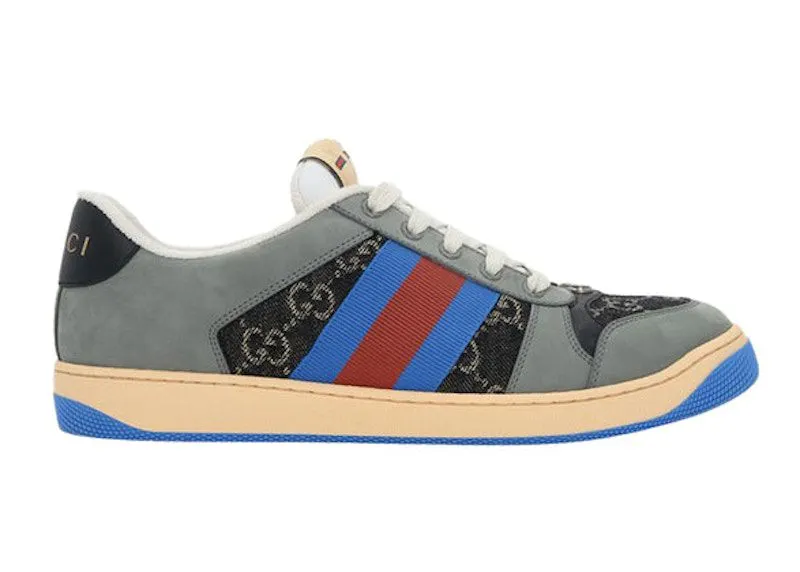 Gucci Screener GG Grey Blue “Grey / Blue / Brown” | 546551UN3501293