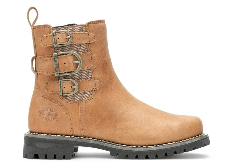 Harley-Davidson Beasley 6″ Strap Boots Tan Brown | D87279