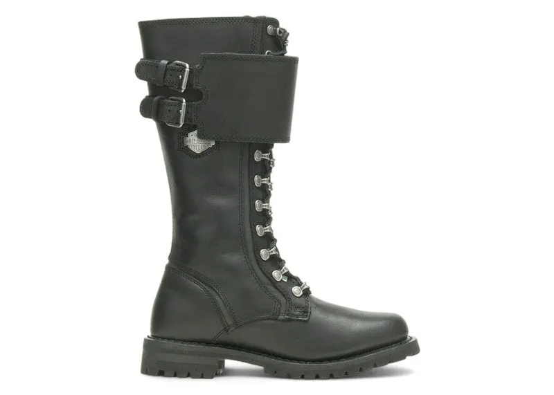 Harley-Davidson Grimes 12″ Lace Boots Black | D87205