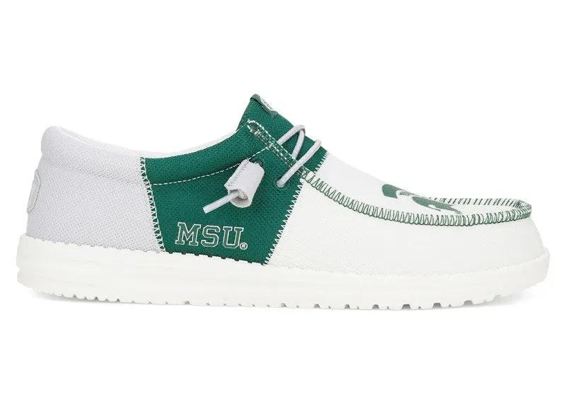 Hey Dude Wally Tri Michigan State Spartans Green “Green / Green” | 43038-3VL