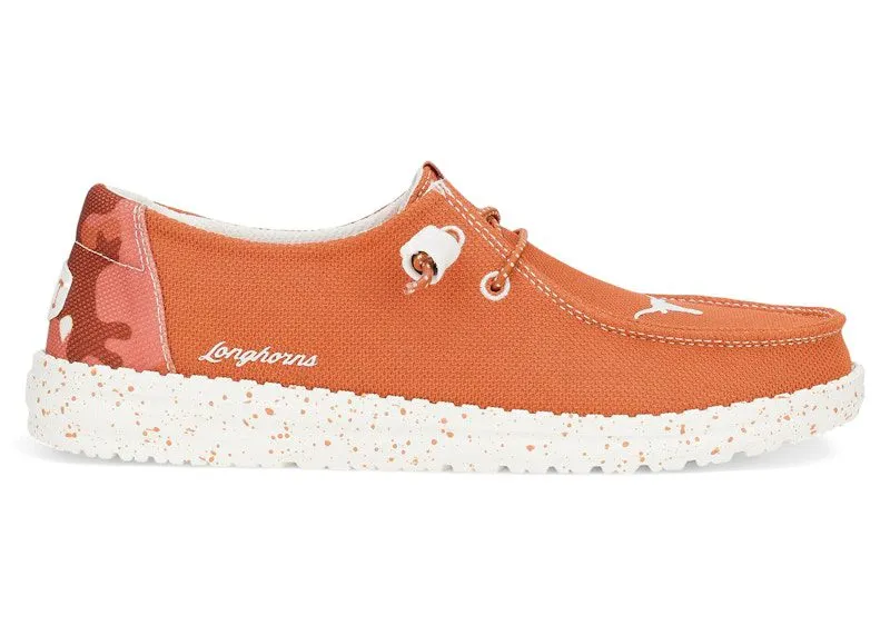 Hey Dude Wendy Texas Longhorns “Burnt Orange / White” | 43045-84M
