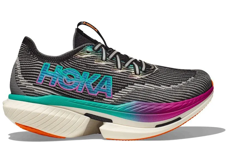 Hoka One Cielo X1 Black Electric Aqua | 1147910-BCQ
