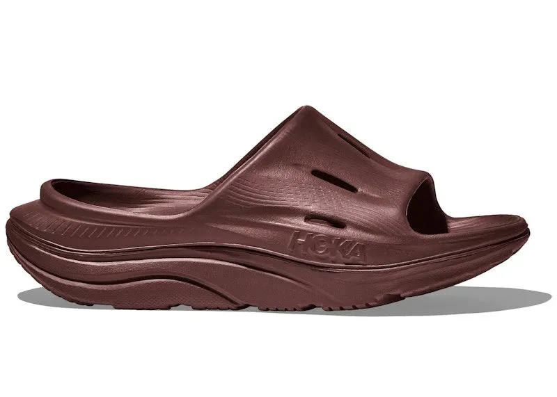 Hoka One Ora Recovery Slide 3 Dark Cedar “Dark Cedar / Dark Cedar” | 1135061-DRKC