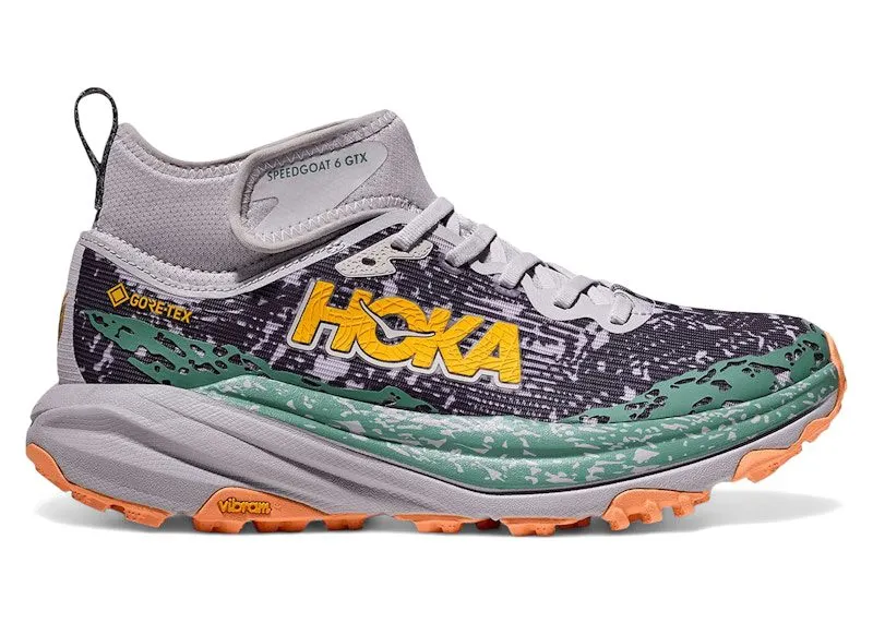 Hoka One Speedgoat 6 Mid Gore-Tex Ash Grey Charcoal Grey | 1155153-AYC