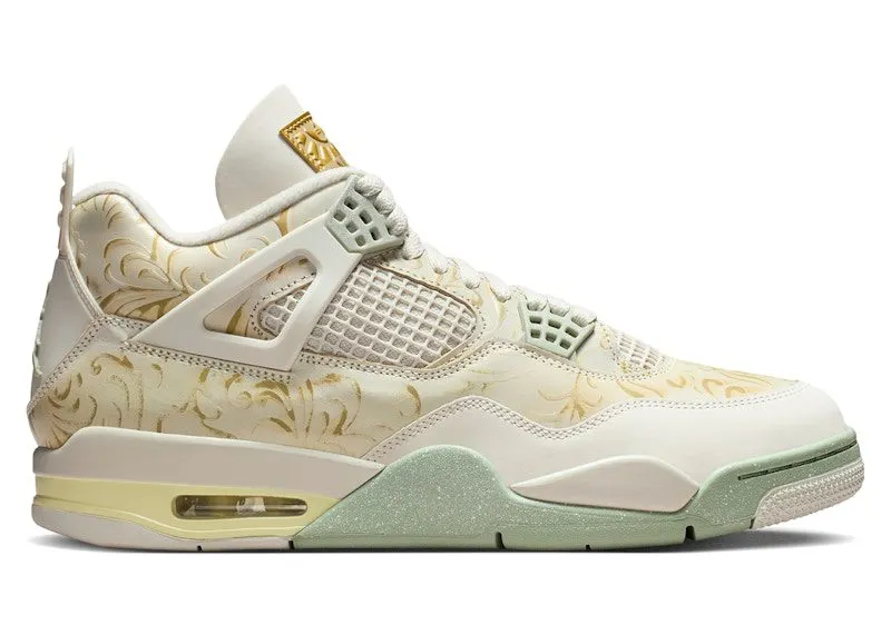 Jordan 4 Retro SE Somos Eternos “Soft Pearl / Metallic Gold / Light Bone” | IM8116-047