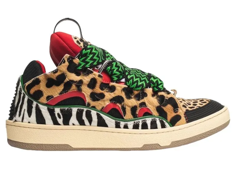 Lanvin Curb Leopard “Leopard / Multi” | FM-SKRK11-ZLEX-H21