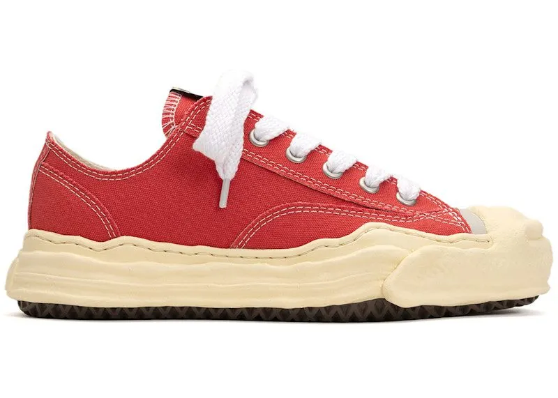 Maison Mihara Yasuhiro Hank Vintage Sole Canvas Low Orange | A09FW734-ORG