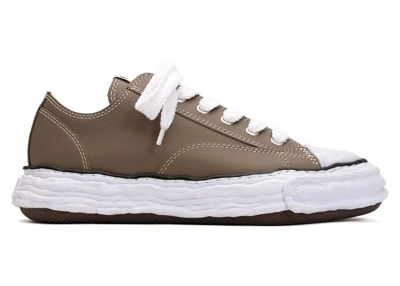 Maison Mihara Yasuhiro Peterson 23 OG Sole Leather Low Brown | A11FW704-BRN