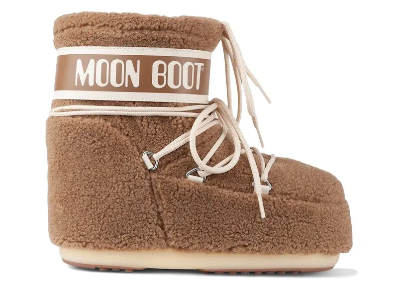 Moon Boot Icon Fleece Low Boot Camel | 80D1409700-M047