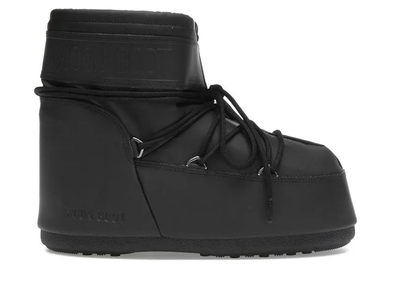 Moon Boot Icon Rubber Low Boot Black | 80D1409380-N001