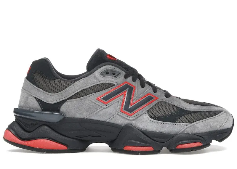 New Balance 9060 Grey Black Red JD Sports Exclusive | U9060JBO
