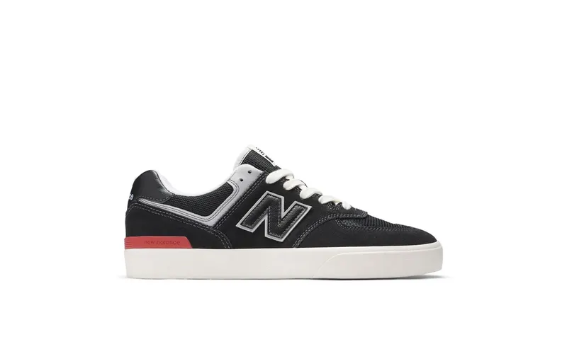 New Balance Numeric 574 Vulc Black White | NM574VYW