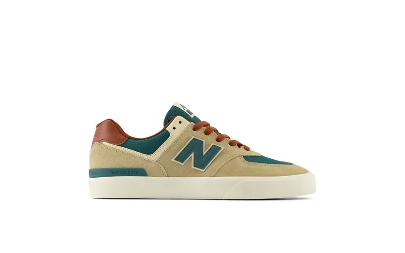 New Balance Numeric 574 Vulc Tan Forest Green | NM574VTF
