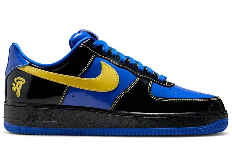 Nike Air Force 1 Low Syna Central Cee Black Optic Yellow (Friends & Family) “Black / Optic Yellow / Racer Blue” | IQ1402-010