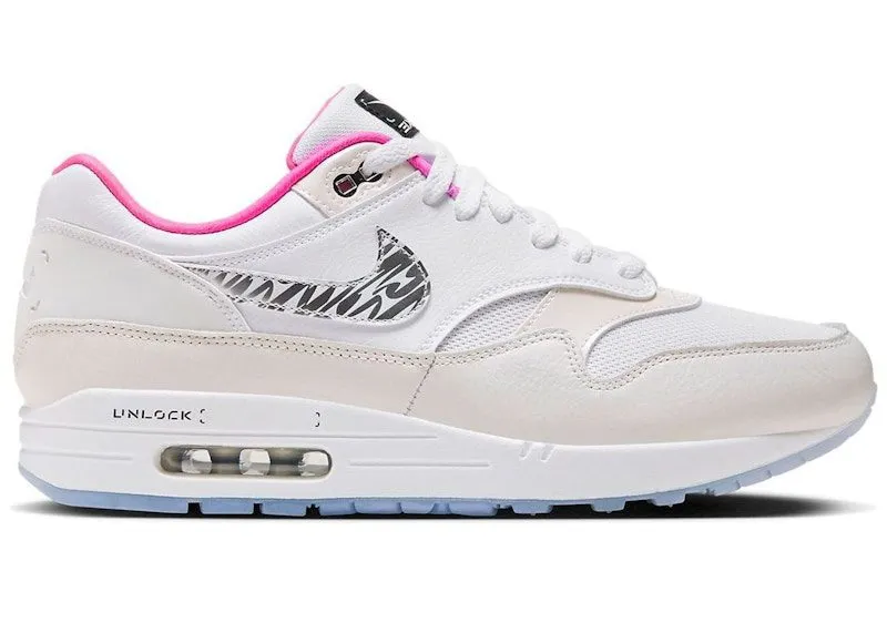 Nike Air Max 1 Unlock Your Space “White / White / Phantom Grey” | FN0608-101