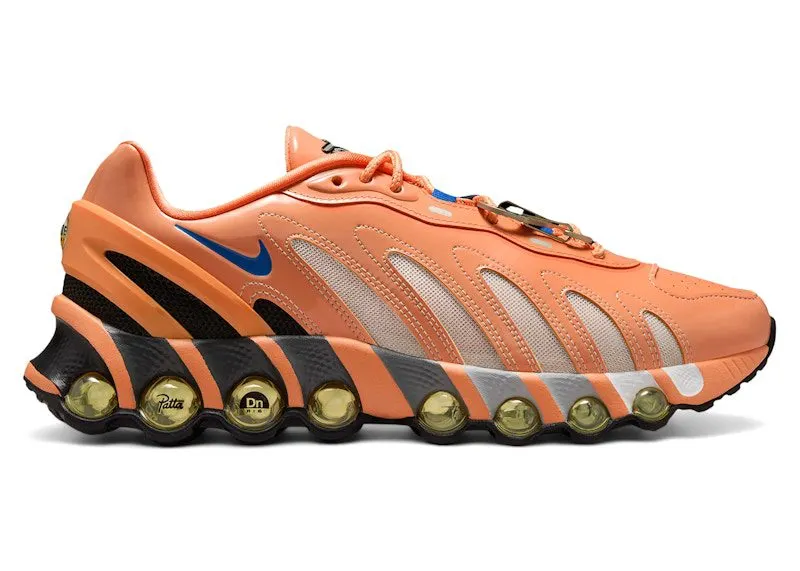 Nike Air Max Dn8 Patta Orange Frost Metallic Silver “Orange Frost / Metallic Silver / Black” | IR0678-800