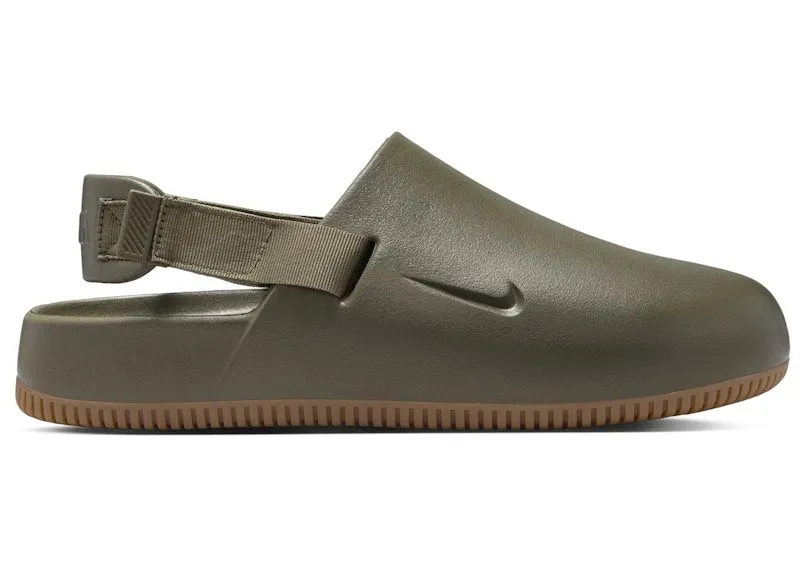 Nike Calm Mule Medium Olive Gum Medium Brown “Medium Olive / Gum Medium Brown / Medium Olive” | FD5130-202