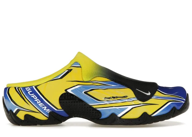 Nike Clogposite Supreme Opti Yellow Blue “Opti Yellow / White / Black” | FN0289-700