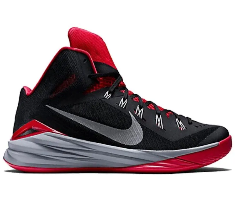 Nike Hyperdunk 2014 Black University Red “Black / University Red / Wolf Grey” | 653640-003