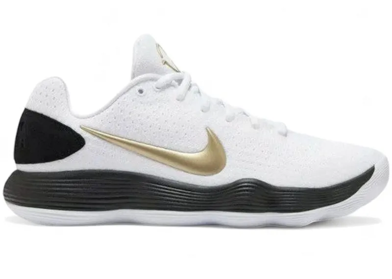 Nike Hyperdunk 2017 Low White Metallic Gold Black | HV1793-170