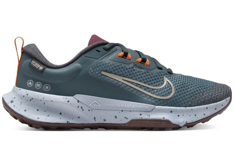 Nike Juniper Trail 2 Gore-Tex Deep Jungle Night Maroon Safety Orange Khaki | FB2065-300