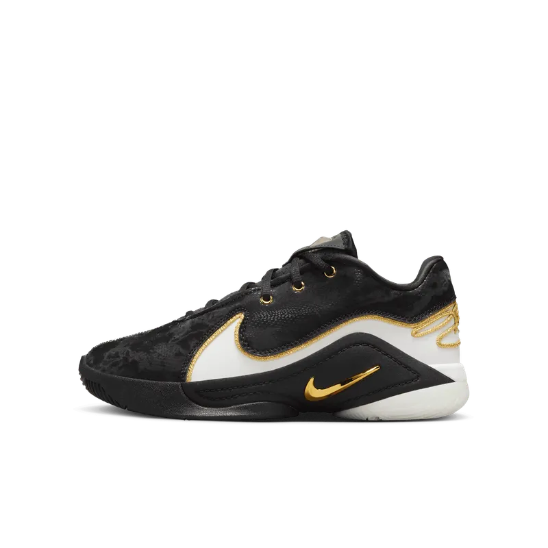 Nike LeBron 22 Mogul “White / Black / Metallic Gold” | HV8616-100