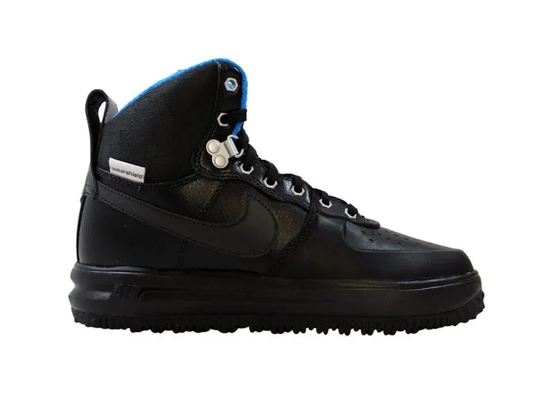 Nike Lunar Force 1 Duckboot Black Metallic Silver | 654481-003
