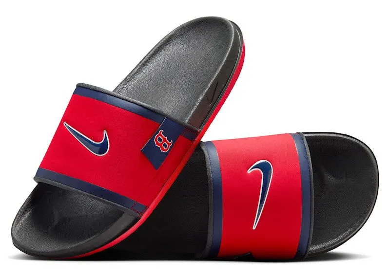 Nike Offcourt Slide Boston Red Sox “Sport Red / Dark Smoke Grey / Midnight Navy” | FN4460-600